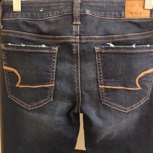 American Eagle Outfitters - Size 2 Jegging - Super Stretch - Dark Faded Wash